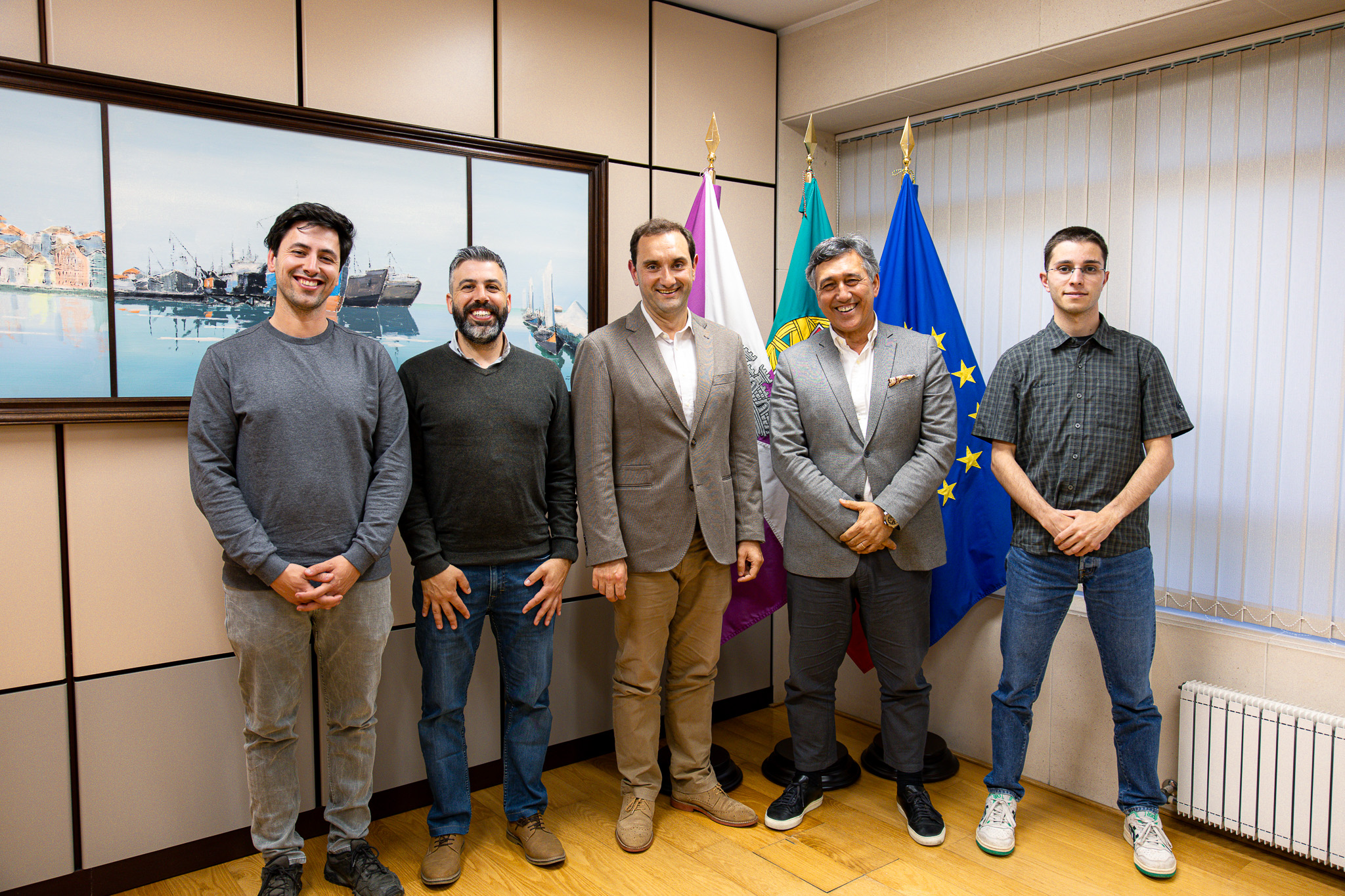  Associação de Antigos Alunos da Universidade de Aveiro reúne com a Câmara Municipal de Ílhavo.
