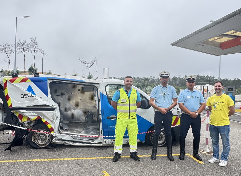 Ascendi promove ação de sensibilização para a segurança de quem trabalha na estrada