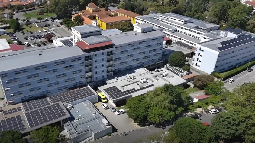 hospital vista aerea
