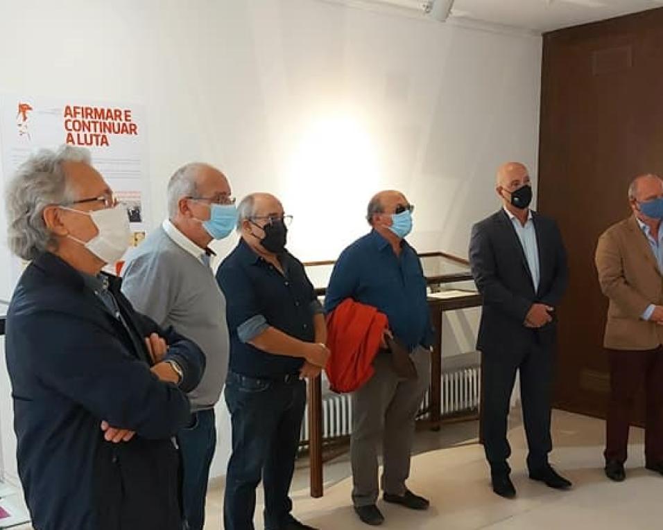 Exposição comemorativa do centenário de Mário Sacramento foi hoje inaugurada.