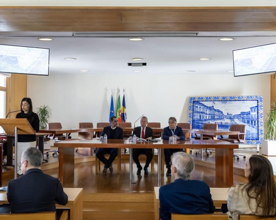 Município de Ovar consignou obra de reabilitação dos edifícios da Avenida Dona Maria II.