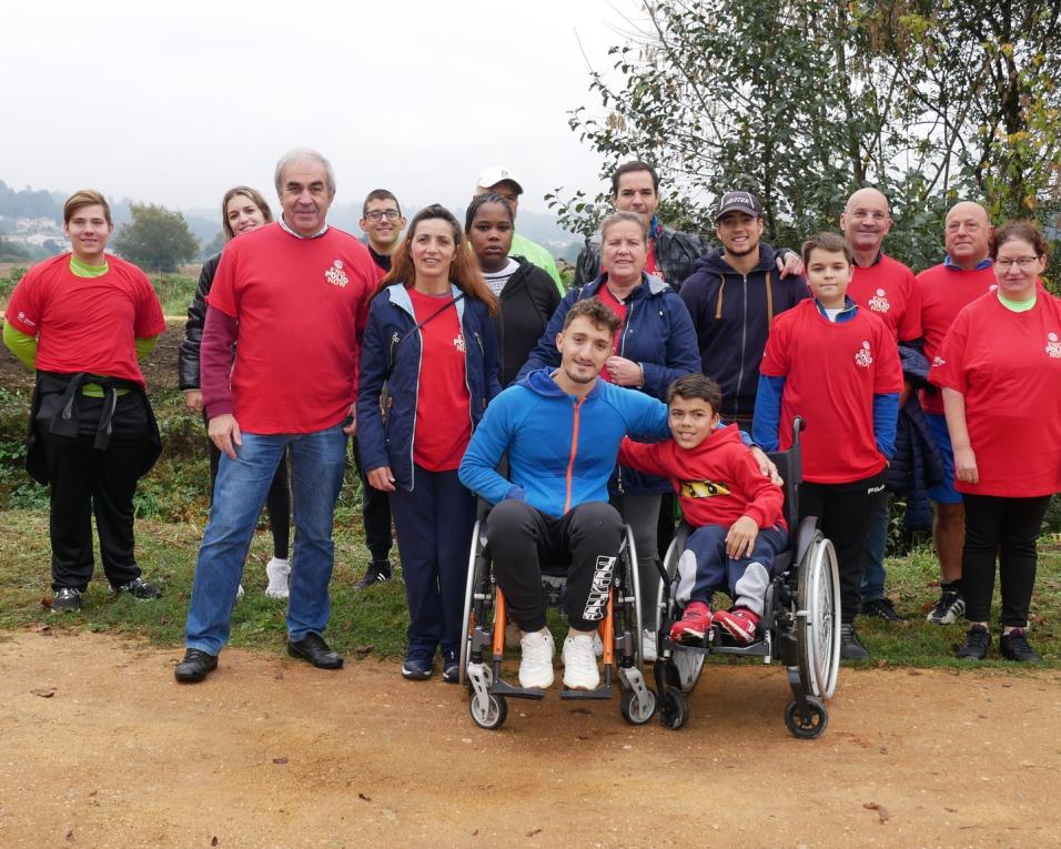 Águeda: Percurso do Ameal inaugurado com caminhada solidária contra a Pólio.