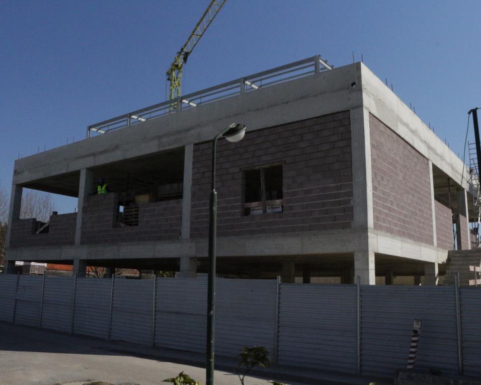 Obra do novo Bloco Operatório do Hospital de Ovar segue a bom ritmo.