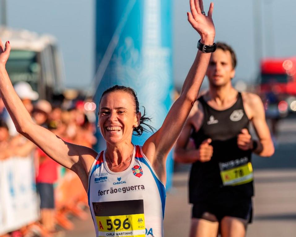 Carla Martinho é a madrinha da Corrida Popular da Costa Nova. 