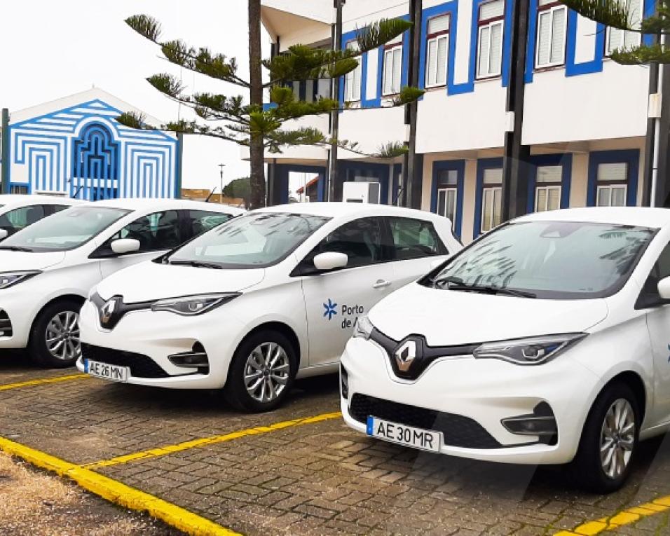 Portos de Aveiro e Figueira da Foz substituem frota automóvel por veículos elétricos.