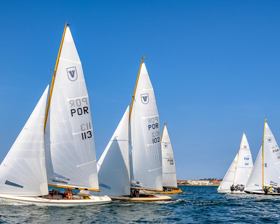 CVCN participou no Campeonato Nacional da Classe Vouga com número recorde de embarcações na Costa Nova.