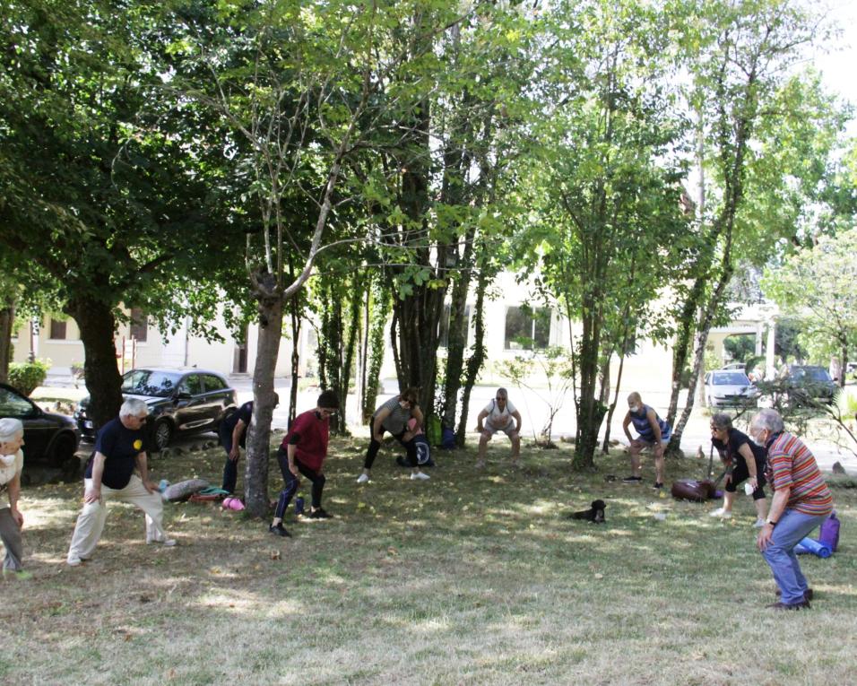 'Ginástica de Manutenção' desenvolvida nas Termas da Curia.