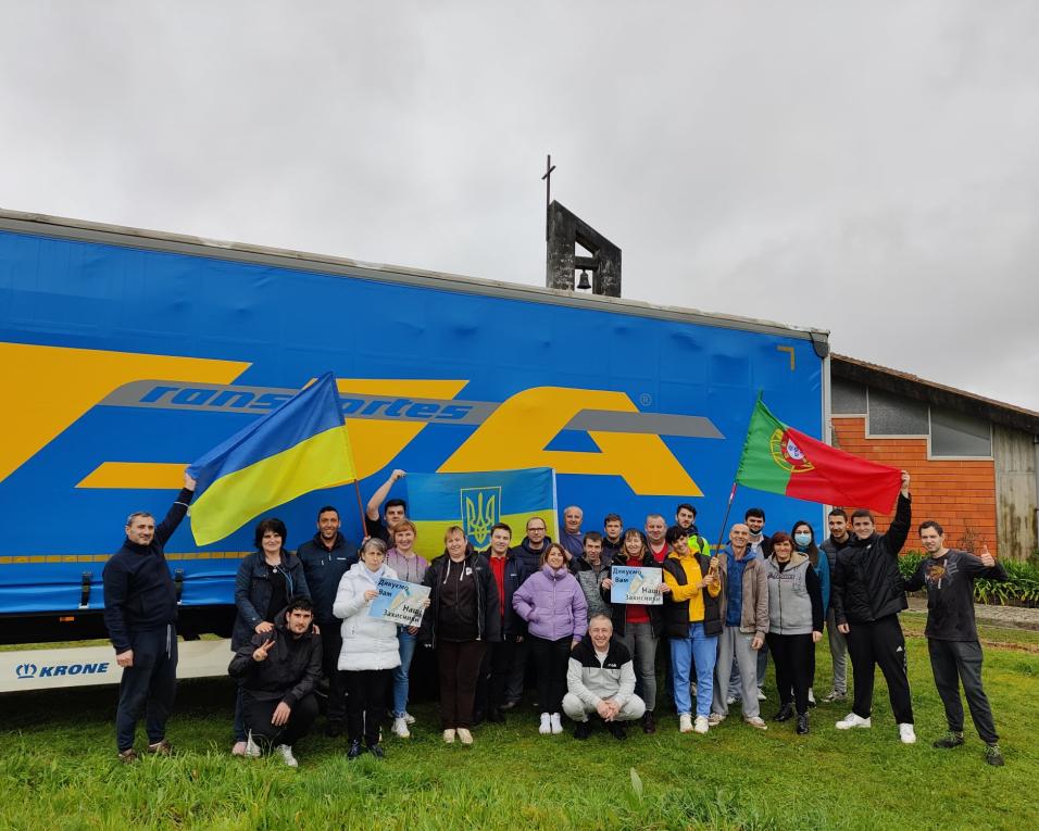 Aveiro: Igreja Ortodoxa envia ajuda humanitária para a Ucrânia.