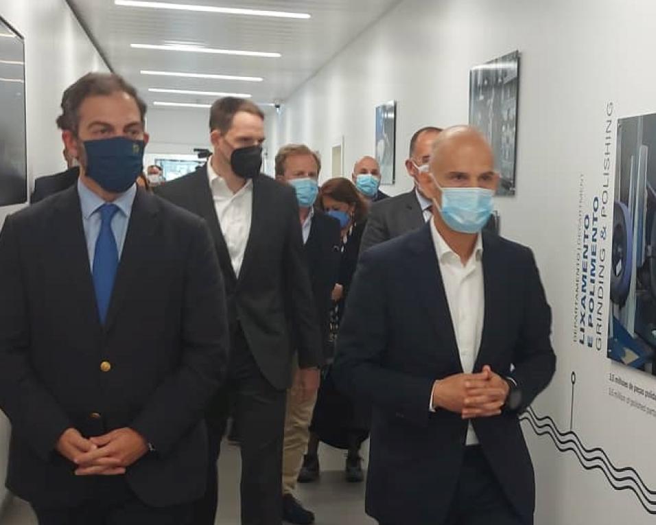 Duarte Cordeiro sem novidades sobre a gestão da Ria de Aveiro. Ministro do Ambiente esteve em Albergaria esta tarde.