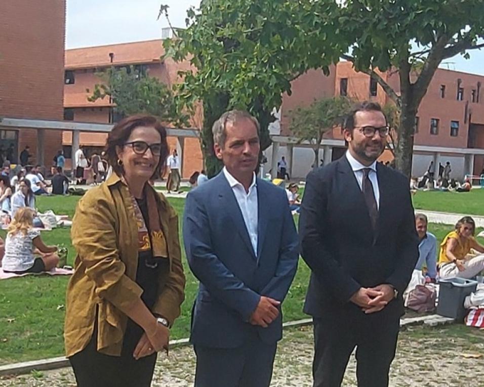 Universidade de Aveiro - Receção a novos alunos: 18 milhões garantidos para construção de mais residências universitárias. UA avança para segunda fase do programa.