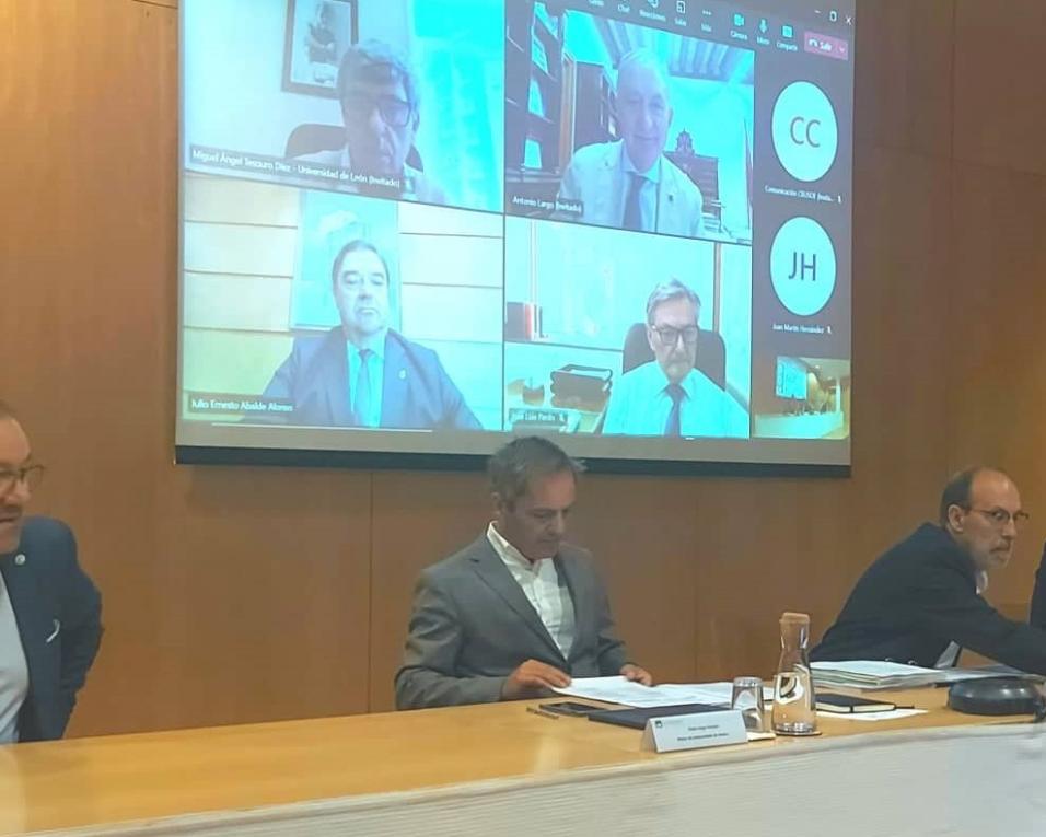 Assembleia da Conferência de Reitores das Universidades e Institutos Politécnicos do Sudoeste Europeu hoje em Aveiro.