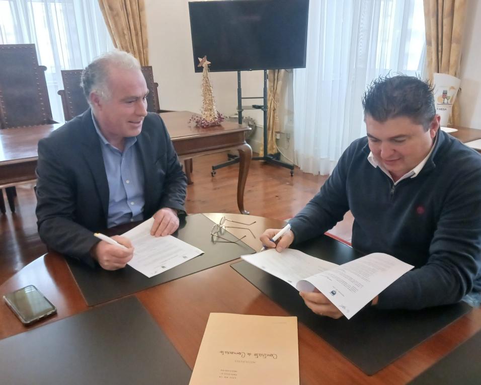 Câmara da Mealhada e Junta do Luso assinaram contrato de comodato relativo ao edifício onde funciona o Posto de Turismo.