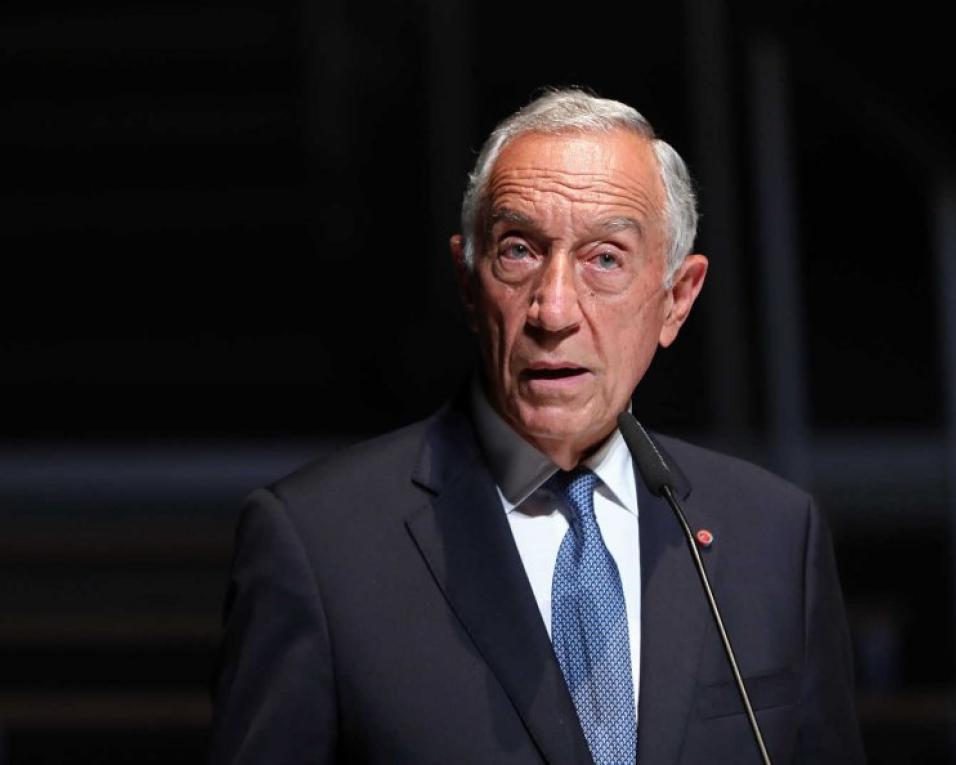 Marcelo Rebelo de Sousa hoje em Ovar para receber a medalha de ouro do município.