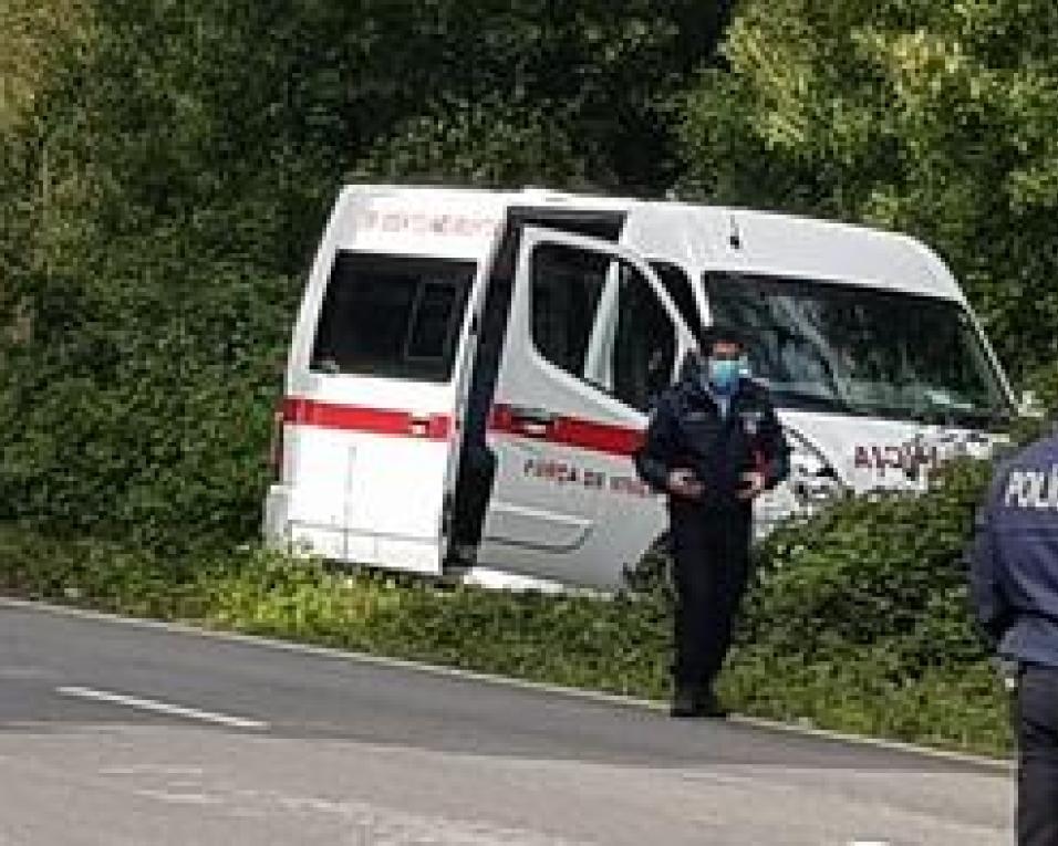 Duas pessoas morrem atropeladas por ambulância na Feira.