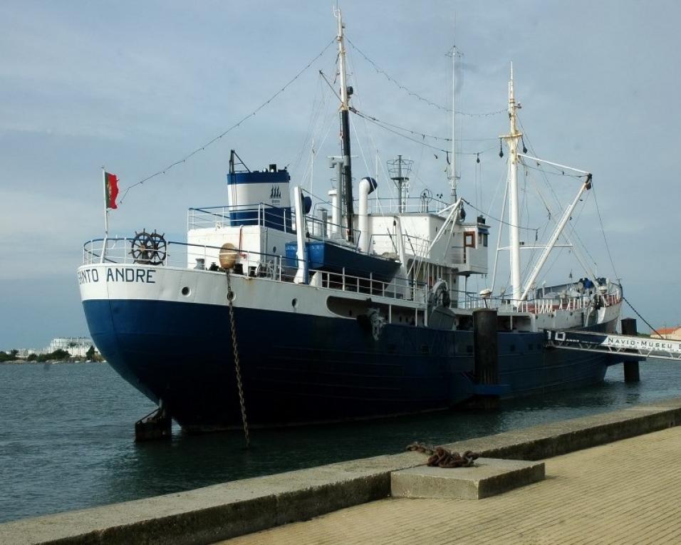 Navio-Museu Santo André está sem visitas hoje e amanhã.