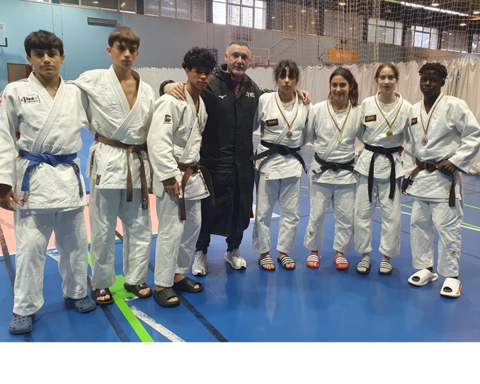 4 judo com resultados positivos em cadetes