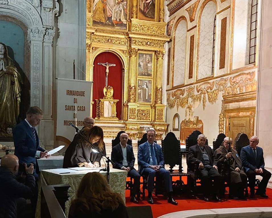 Maria do Rosário Carvalho é a nova Provedora da Santa Casa da Misericórdia de Aveiro.