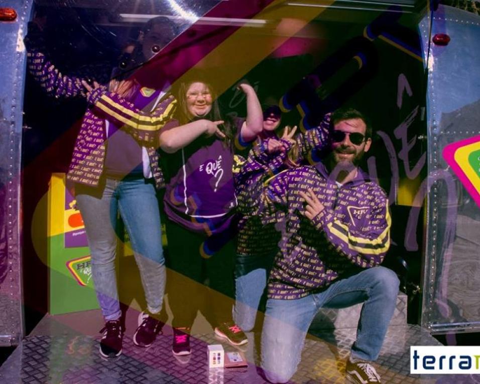 Hoje na Mário Sacramento e amanhã na Escola EB2 de S. Bernardo a campanha 'HPV e Quê?' fala aos mais jovens.