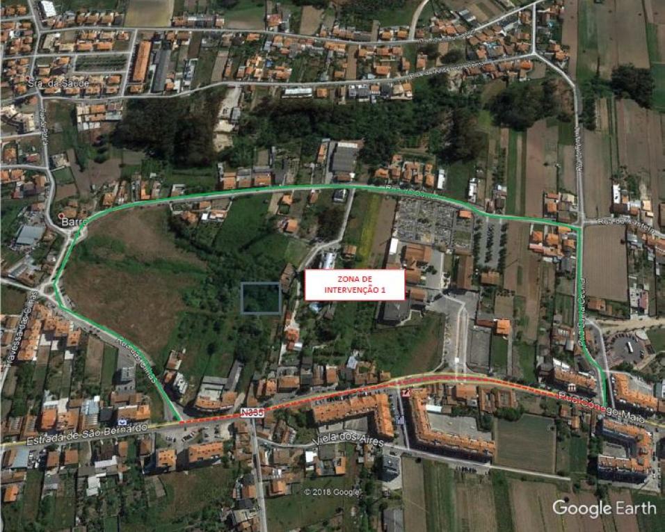 Condicionalismos devido a obras na estrada de São Bernardo (Aveiro). Condicionalismos devido a obras na estrada de São Bernardo (Aveiro).