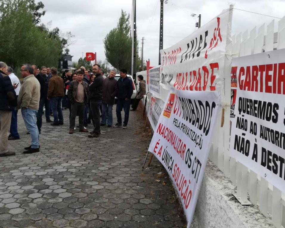 Hoje é dia de protesto e manifestações nos CTT.