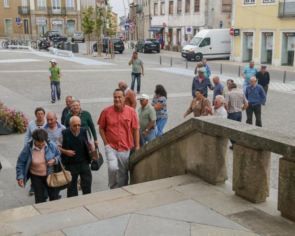 Agricultores da Marinha protestam contra obra da Polis. (ON)