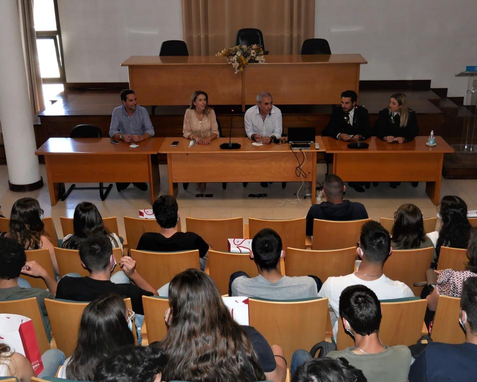 Câmara de Águeda recebeu novos alunos da ESTGA.