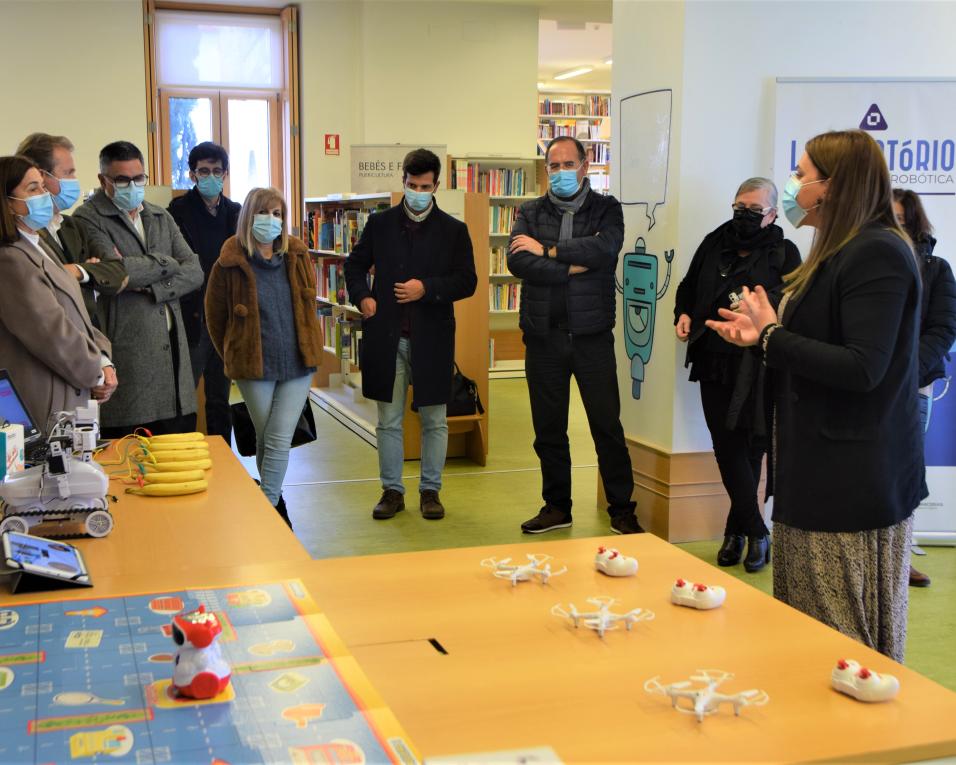 Laboratório de Programação e Robótica nasce na Biblioteca de Albergaria-a-Velha.