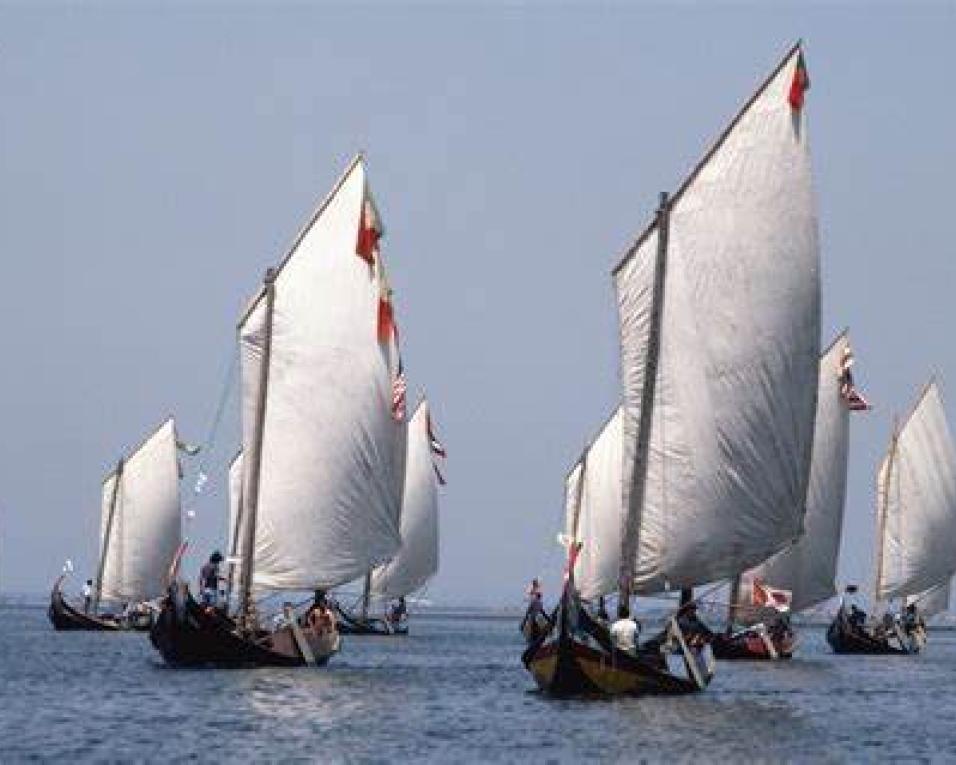 Barcos Moliceiros levam Congresso da Região de Aveiro até Lisboa.