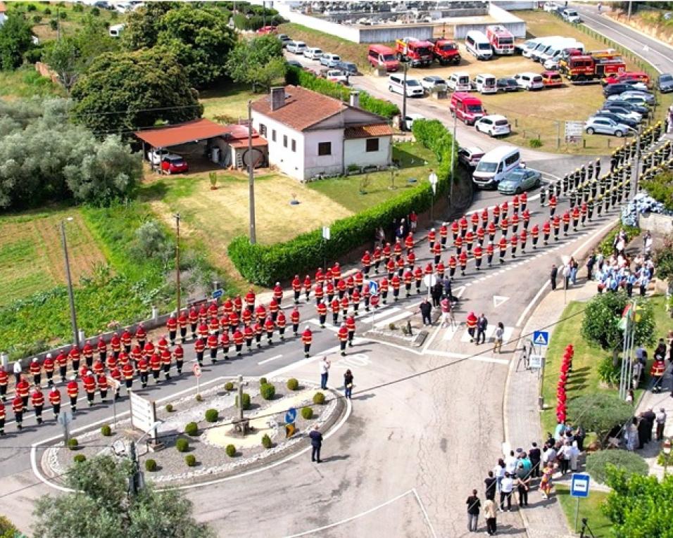 Luís Neves destaca Águeda como exemplo na prevenção e combate aos incêndios.