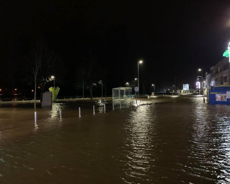 Mau tempo causa estragos e preocupações. Zona de Águeda a mais afectada.