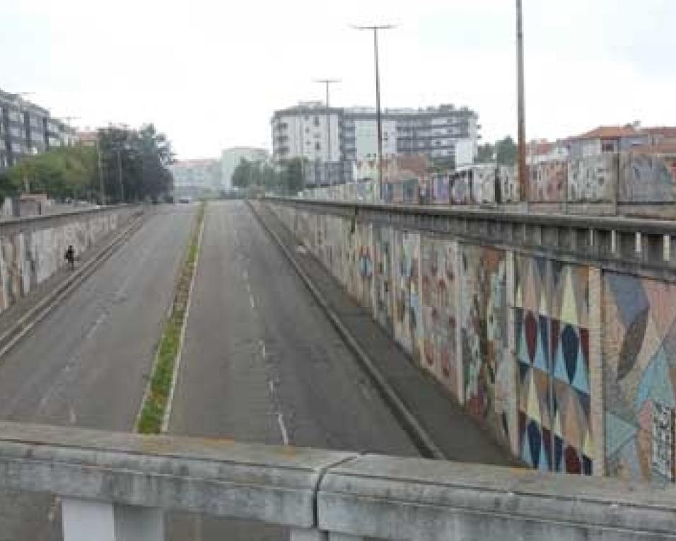 Aveiro: Autarquia anuncia estabilização de painéis antes de obra de conservação no túnel de Esgueira.