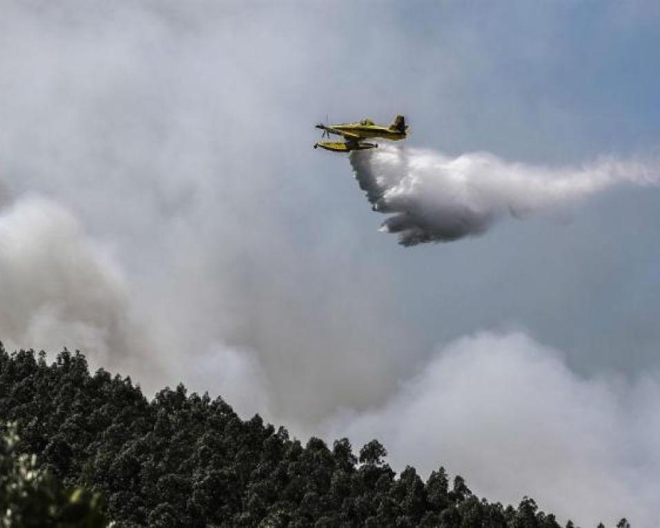 Fogo começou em Ovar e já está em Santa Maria da Feira.