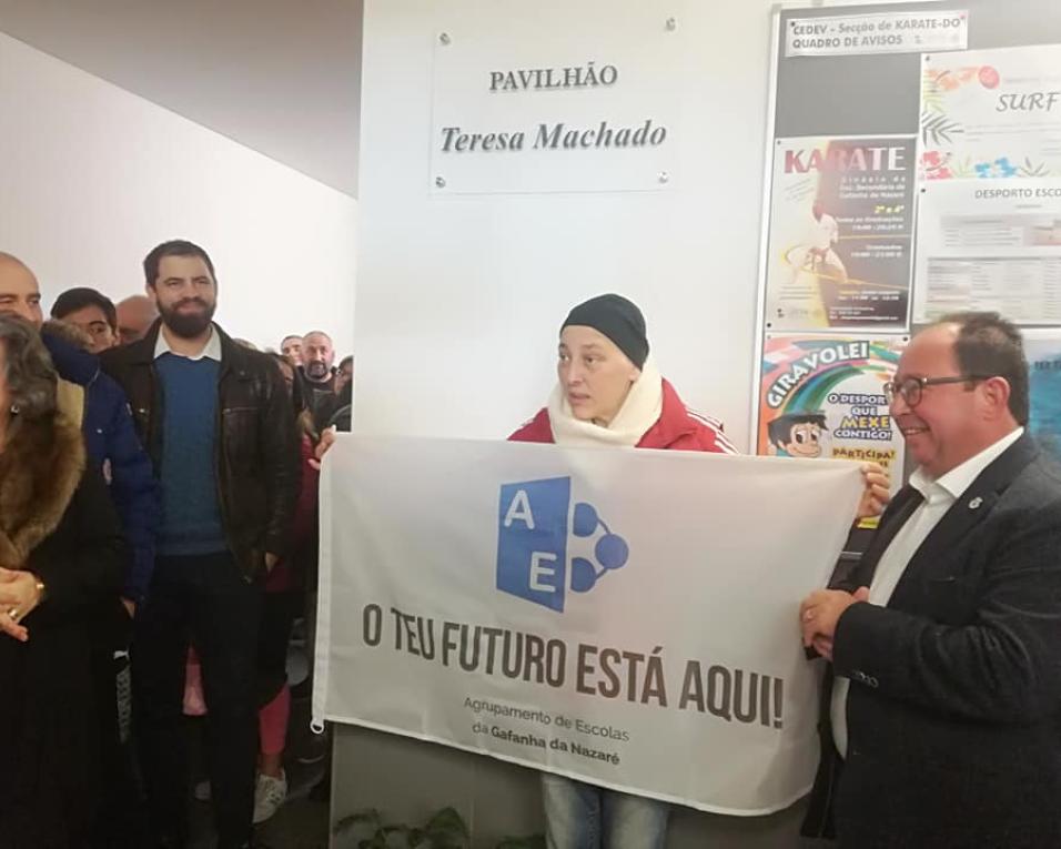 Homenagem: Teresa Machado aplaudida até à exaustão pela comunidade gafanhense.