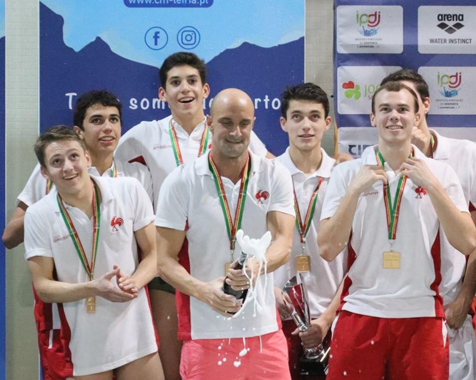 Natação: Galitos é Campeão Nacional da II Divisão e agora vai competir no principal escalão.