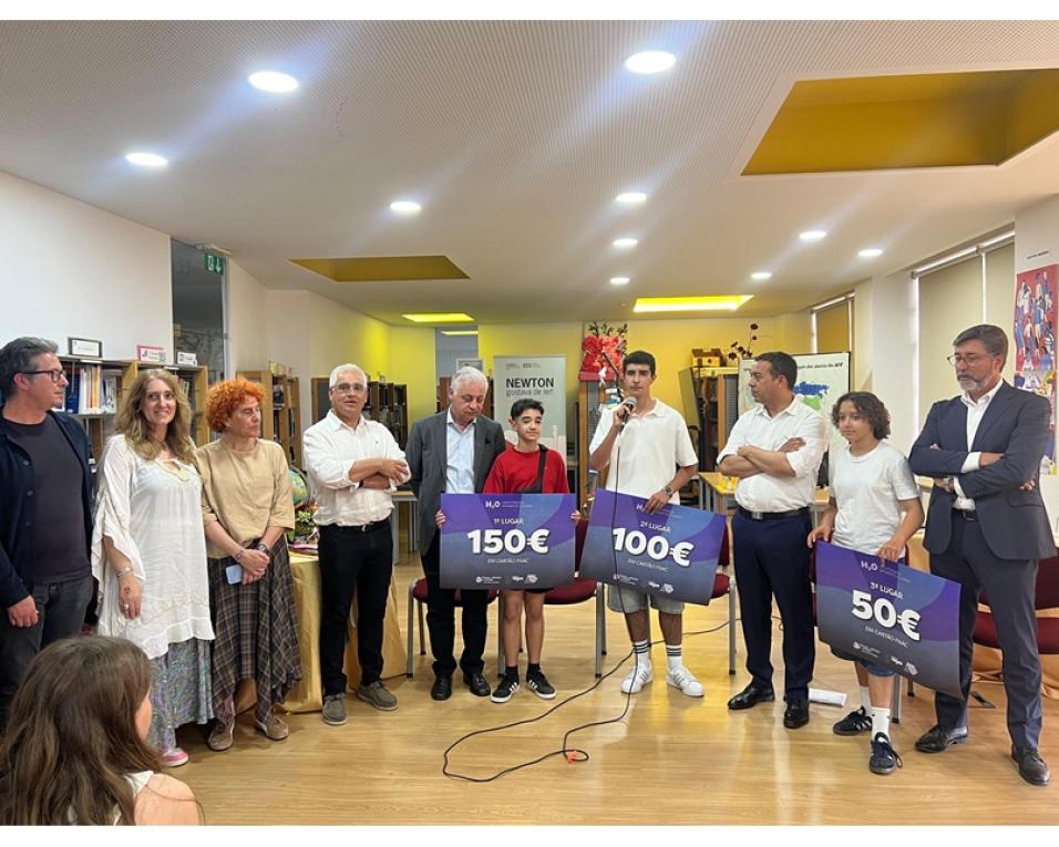 Alunos de Vagos apresentam exposição com trabalhos sobre a água