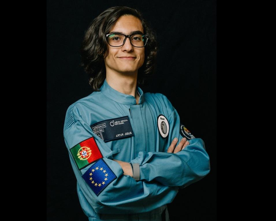  Aluno da Gafanha da Nazaré representa Europa em competição espacial nos EUA.