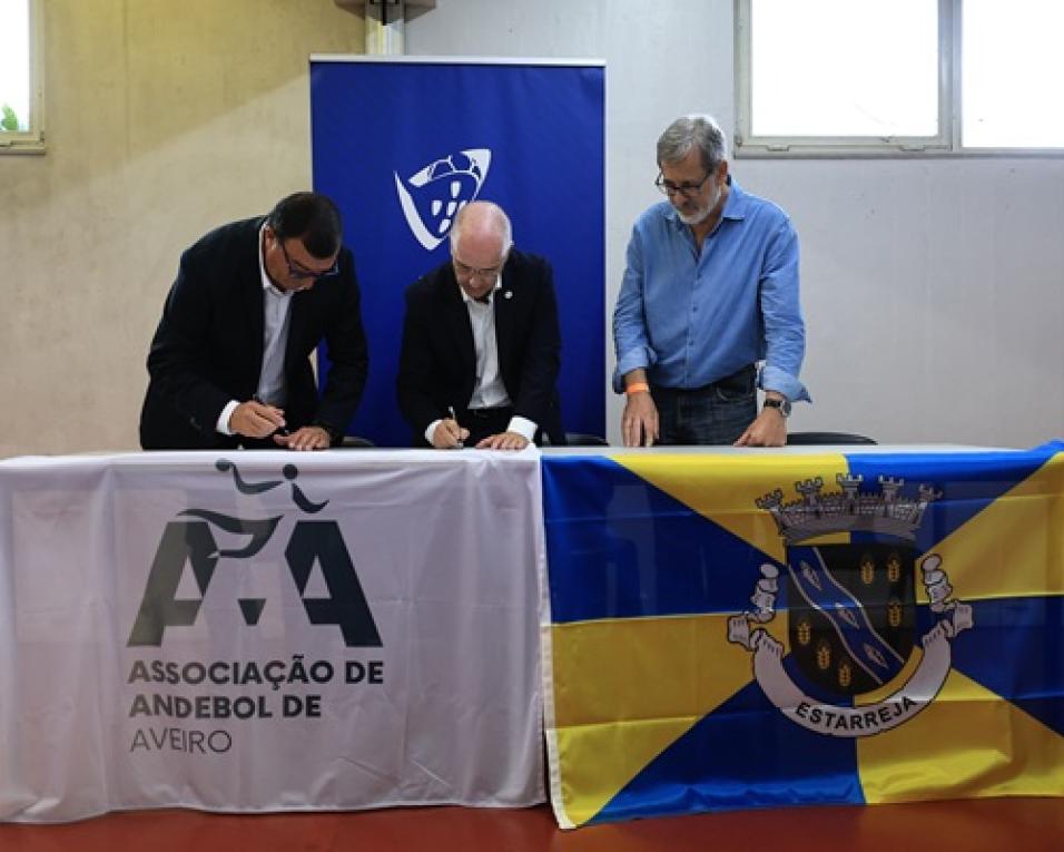 estarreja assume plano de promoção do andebol