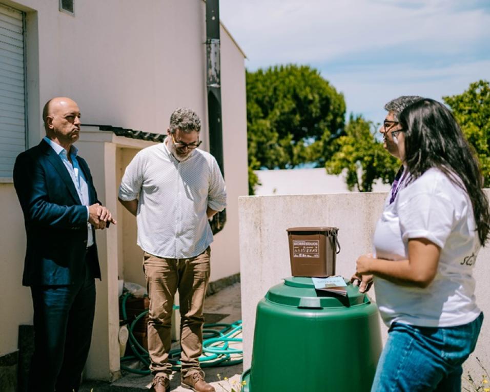 Aveiro entrega 1000 kits de compostagem doméstica 