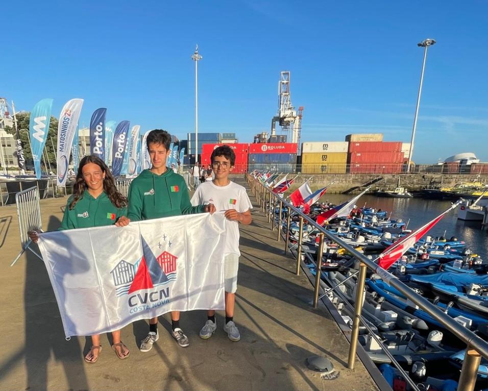  Clube de Vela da Costa Nova está representado no Campeonato Europeu de 420 em Matosinhos.