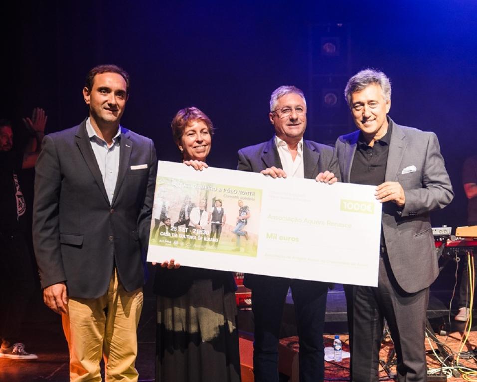 Associação de Antigos Alunos da Universidade de Aveiro doou 1.000€ à Associação Aquém Renasce.