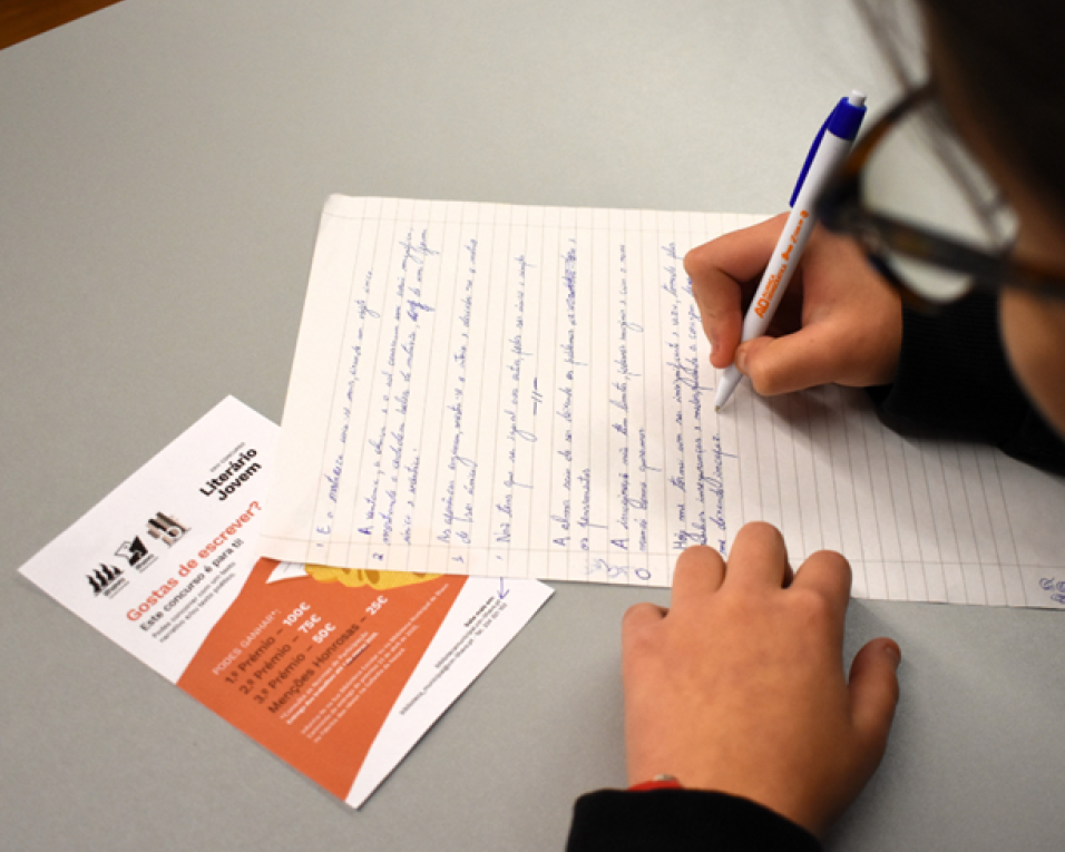 XV edição do Concurso Literário Jovem já está em curso nas escolas do Município de Ílhavo.