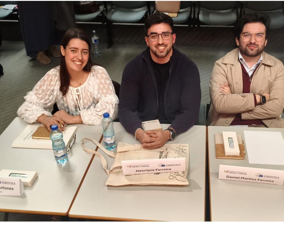 Agrupamento de Escolas Dr. Manuel Laranjeira conquistou o 1.º lugar na Sessão Distrital de Aveiro do Programa “EUROSCOLA