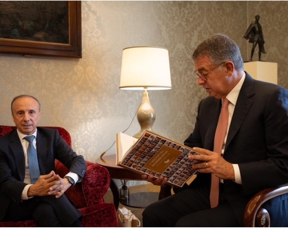 ANAM entrega ao Presidente da República livro que reúne contributos para o futuro do Poder Local