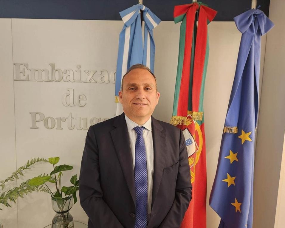 Embaixador de Portugal na Argentina em visita de trabalho a empresas da região.