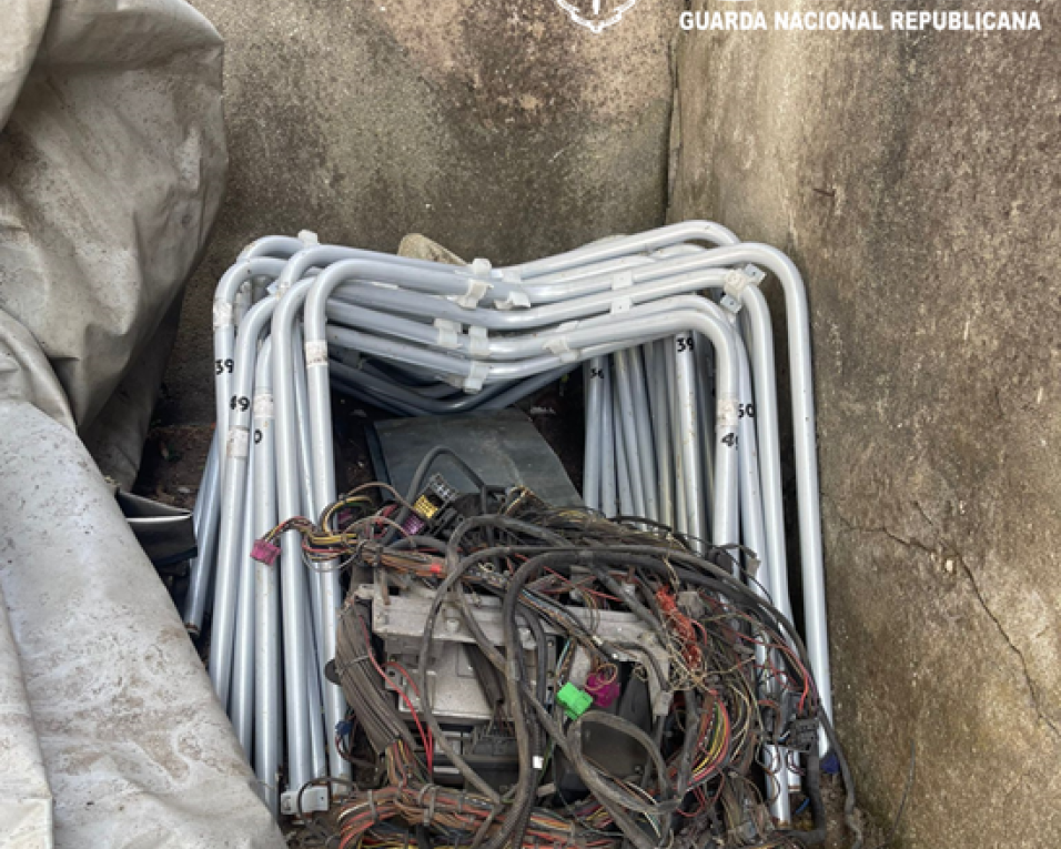 gnr recupera metais furtados em estarreja