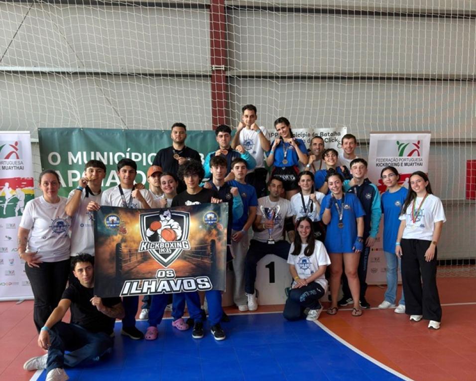 os ilhavos fazem balanço a campeonato de kickboxing