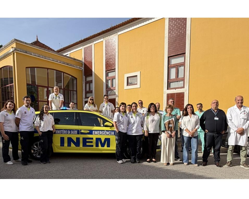 Unidade Local de Saúde da Região de Aveiro apresenta nova VMER