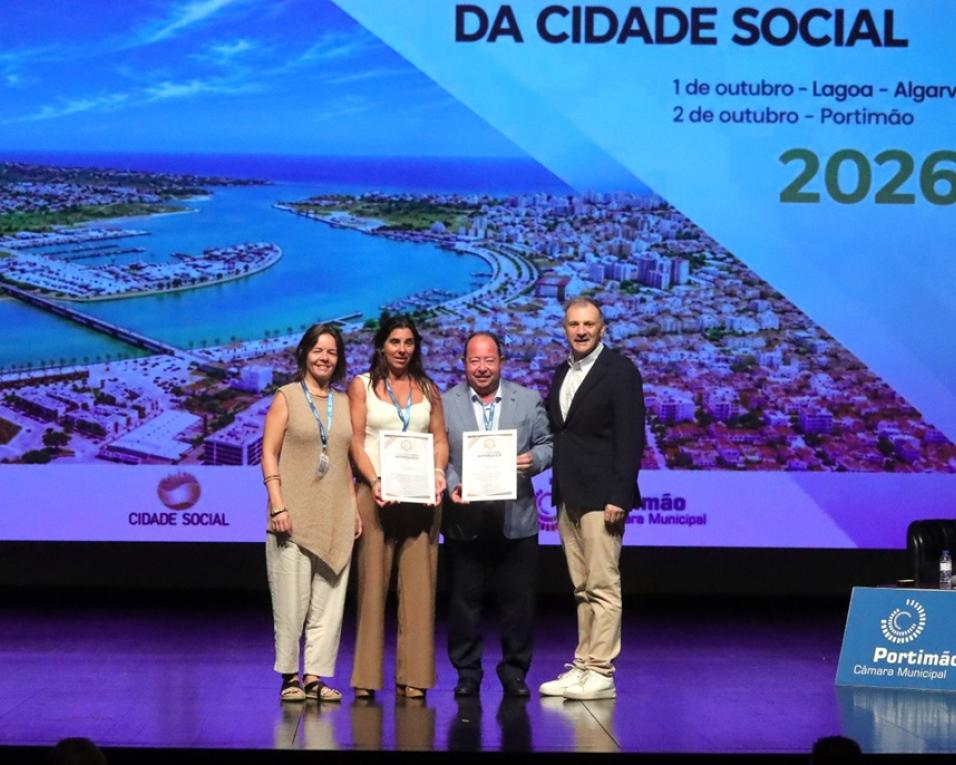 Município de Ílhavo distinguido no IV Congresso Nacional da Cidade Social.