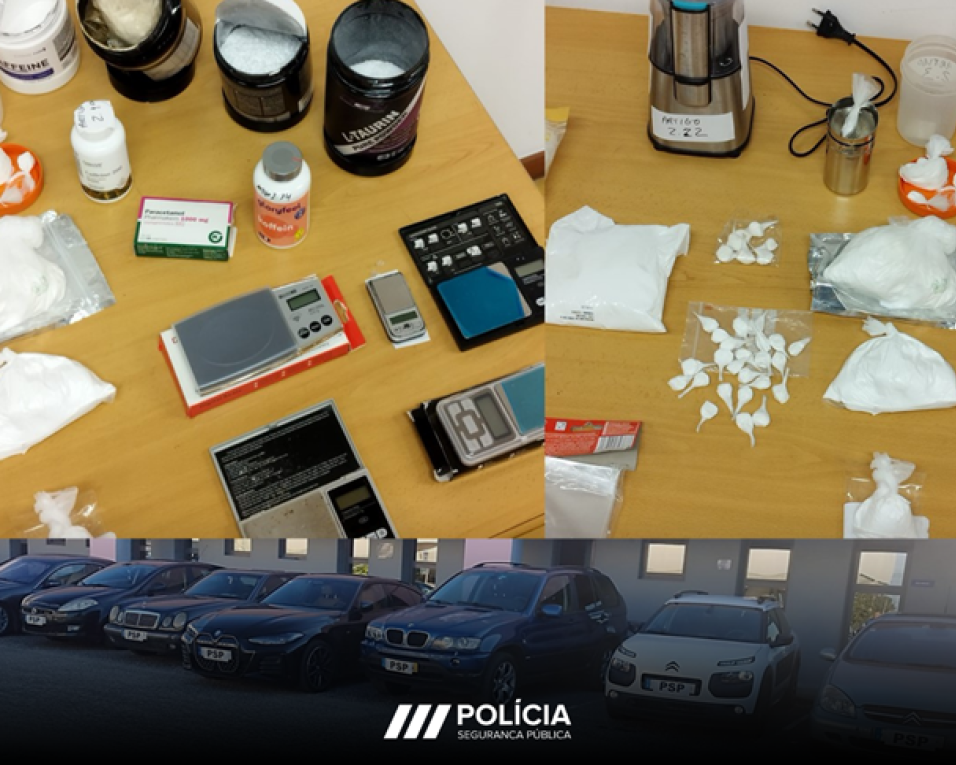 psp desmantela rede de trafico