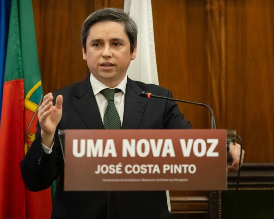 candidato a ordem dos advogados em campanha em aveiro
